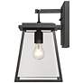 5_Z-Lite Broughton 14 1/4" High Black Outdoor Wall Light more views
