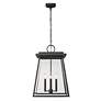 6_Z-Lite Broughton 23 3/4" High Black Outdoor Hanging Light more views