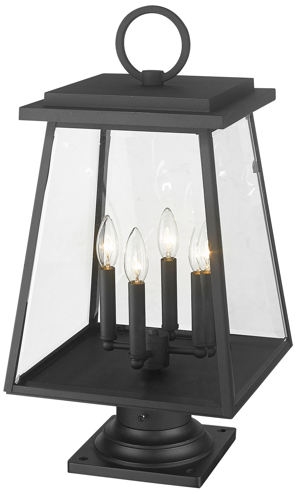 Image 5 Z-Lite Broughton 24 1/2" High 4-Light Outdoor Pier Mount Fixture more views