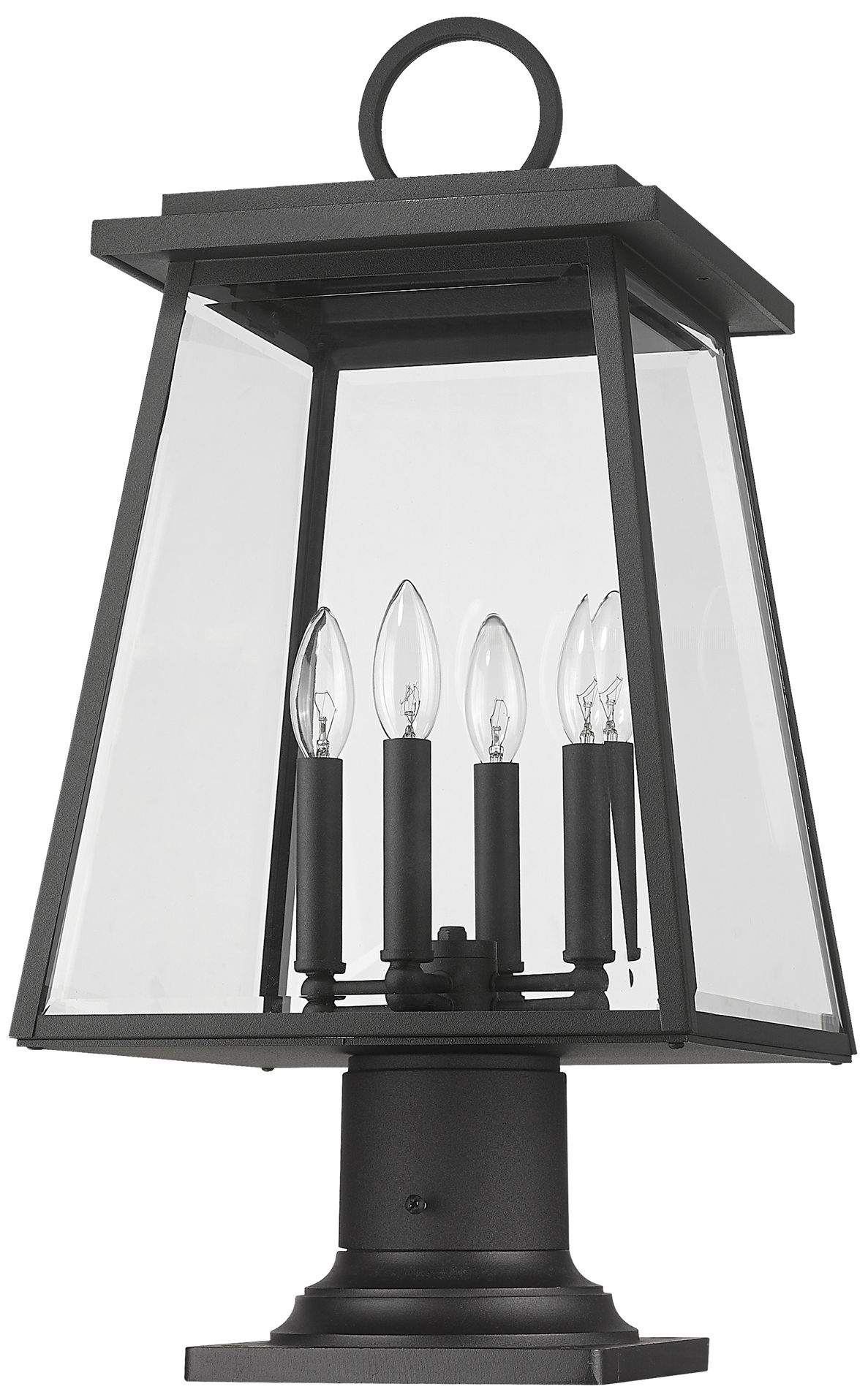 Image 7 Z-Lite Broughton 24 1/2" High 4-Light Outdoor Pier Mount Fixture more views