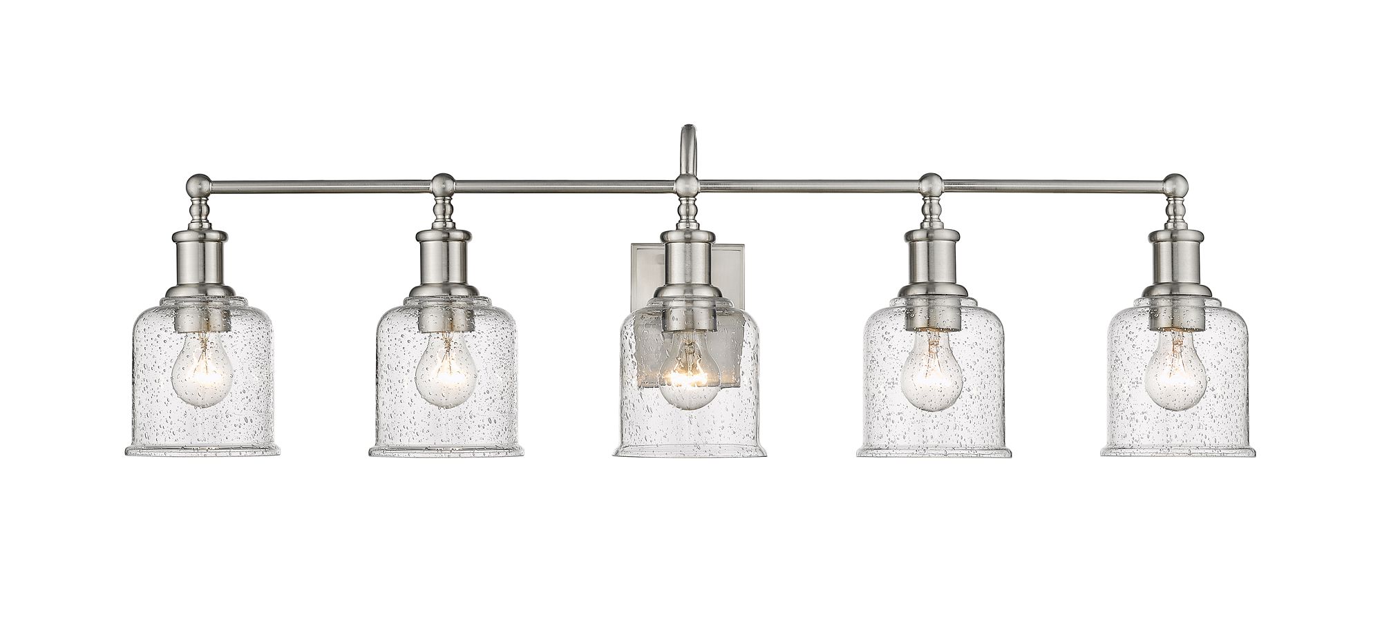 Image 6 Z-Lite Bryant 40 1/2" Wide Brushed Nickel 5-Light Bath Light more views