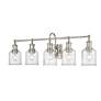 7_Z-Lite Bryant 40 1/2" Wide Brushed Nickel 5-Light Bath Light more views