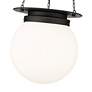 7_Z-Lite Calhoun 13" Wide Matte Black Pendant Light more views