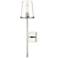 Z-Lite Callista 1 Light Wall Sconce in Polished Nickel