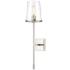 Z-Lite Callista 1 Light Wall Sconce in Polished Nickel