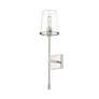 Z-Lite Callista 1 Light Wall Sconce in Polished Nickel