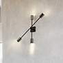 1_Z-Lite Calumet 2 Light Wall Sconce in Mate Black + Polished Nickel