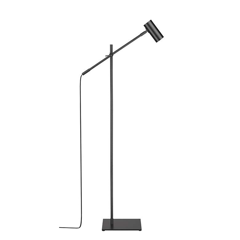 Image 5 Z-Lite Calumet 48 1/2" High Adjustable Matte Black Modern Floor Lamp more views