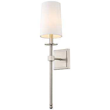 Z-Lite Camila 26" High Brushed Nickel Modern Wall Sconce