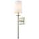 Z-Lite Camila 26" High Brushed Nickel Modern Wall Sconce
