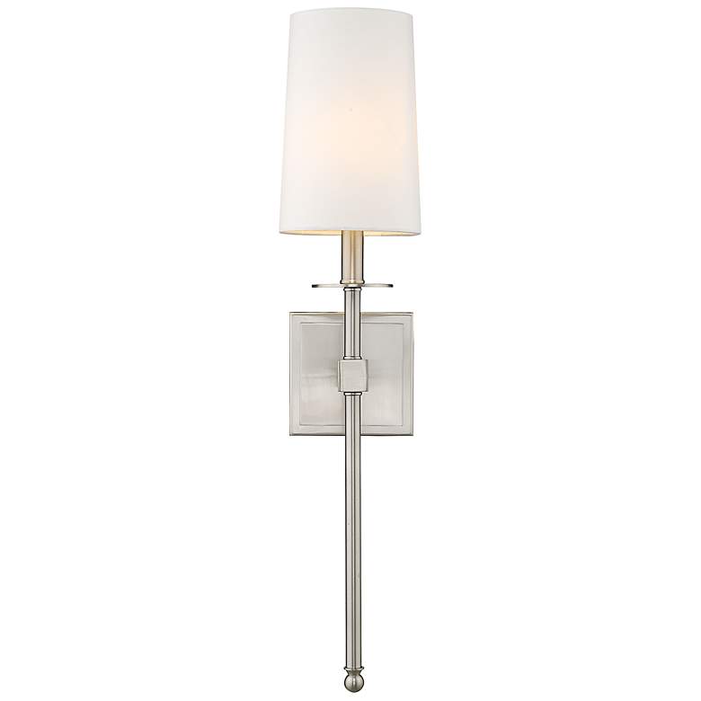 Image 3 Z-Lite Camila 26" High Brushed Nickel Modern Wall Sconce more views