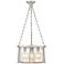 Z-Lite Cape Harbor 18" Wide Brushed Nickel 3-Light Pendant