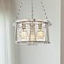 1_Z-Lite Cape Harbor 18" Wide Brushed Nickel 3-Light Pendant