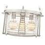 7_Z-Lite Cape Harbor 18" Wide Brushed Nickel 3-Light Pendant more views