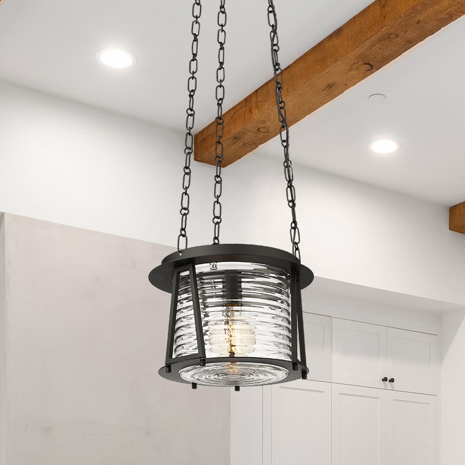 Z-Lite Cape Harbor Black Collection