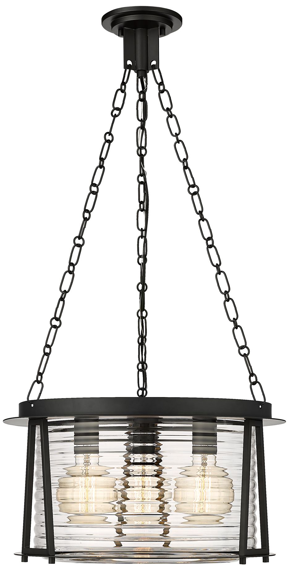 Z-Lite Cape Harbor Black Collection