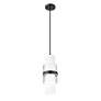 5_Z-Lite Cayden 6 1/2" Wide Matte Black Cylinder Mini Pendant more views