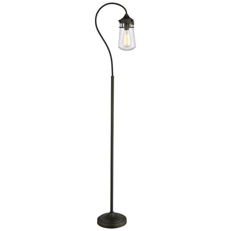 Image 1 Z-Lite Celeste 58 1/2 inch Industrial Olde Bronze Floor Lamp