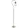 Z-Lite Celeste 58 1/4" High Hook Arm Brushed Nickel Floor Lamp