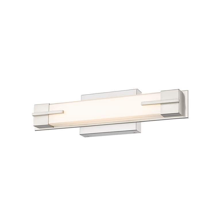 Image 5 Z-Lite Chase 18" Wide Brushed Nickel LED Vanity Bath Light more views