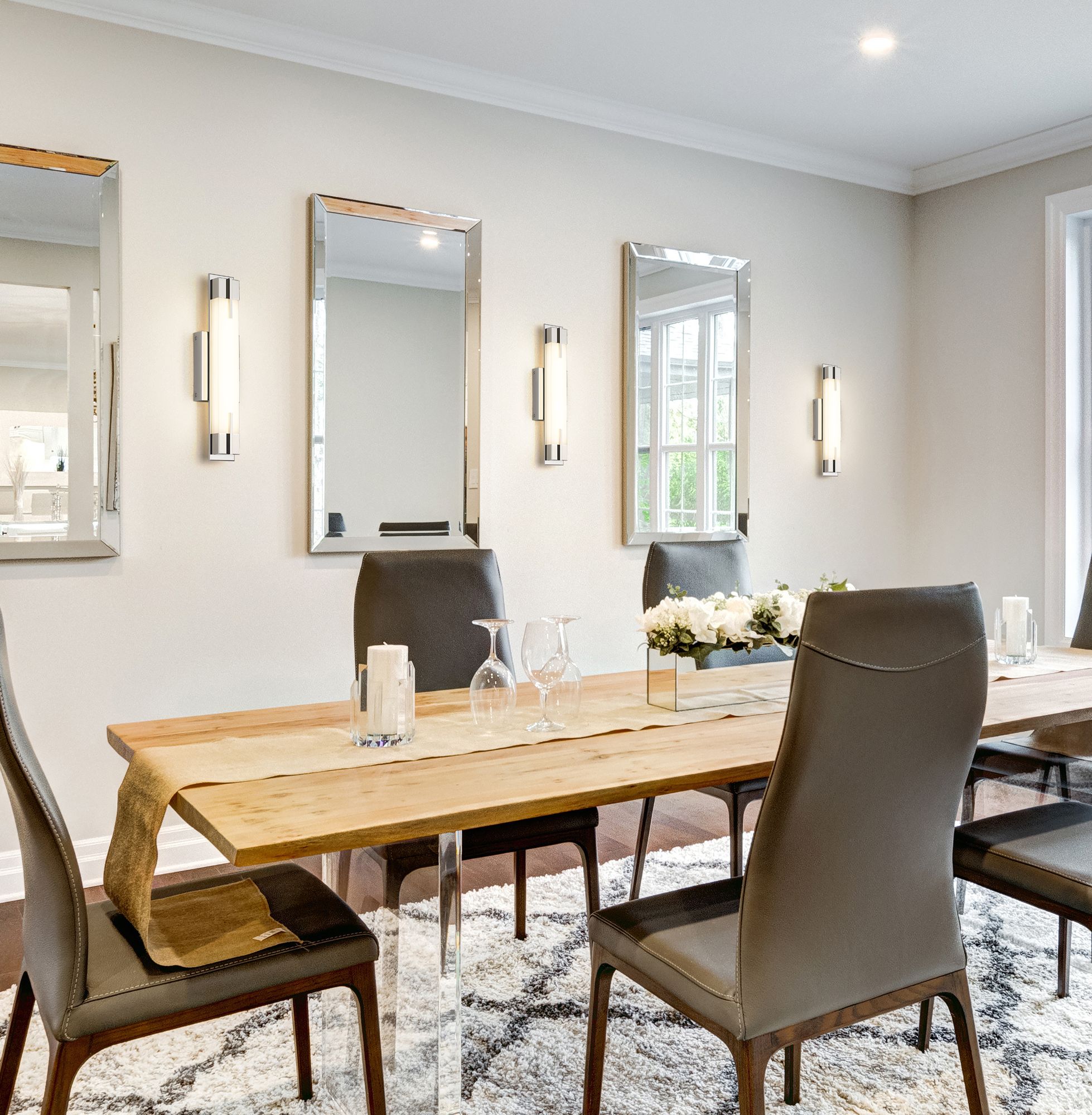 Image 4 Z-Lite Chase 18" Wide Chrome ADA LED Vanity Bath Light more views