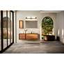 3_Z-Lite Chase 33" Wide Matte Black ADA LED Bath Light more views