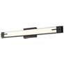 5_Z-Lite Chase 33" Wide Matte Black ADA LED Bath Light more views