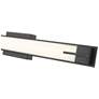 7_Z-Lite Chase 33" Wide Matte Black ADA LED Bath Light more views