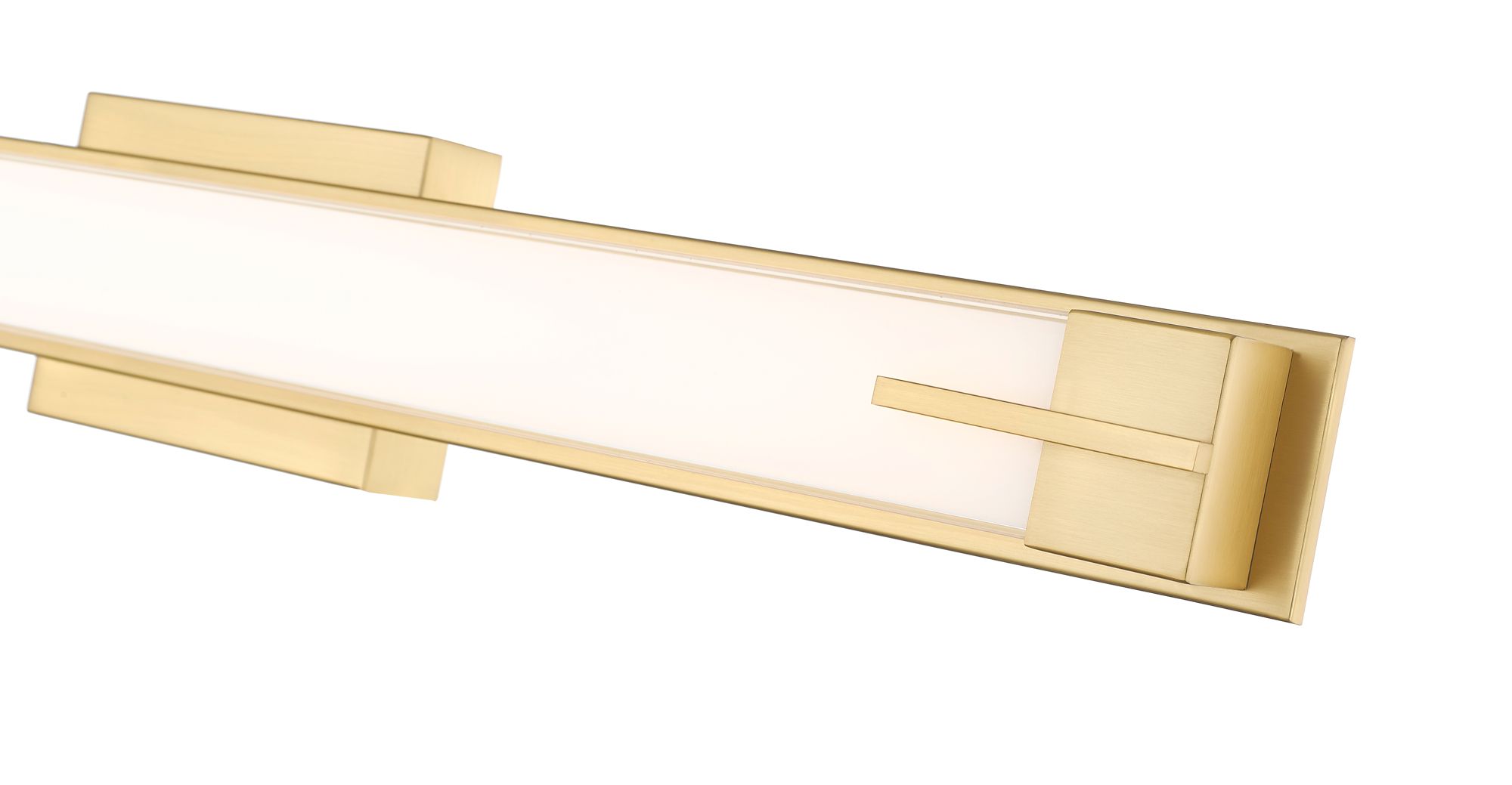Image 7 Z-Lite Chase 33" Wide Modern Gold ADA LED Bath Light more views