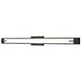 2_Z-Lite Chase 43" Wide Matte Black ADA LED Bath Light