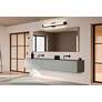 3_Z-Lite Chase 43" Wide Matte Black ADA LED Bath Light more views