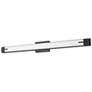 Z-Lite Chase 43" Wide Matte Black ADA LED Bath Light