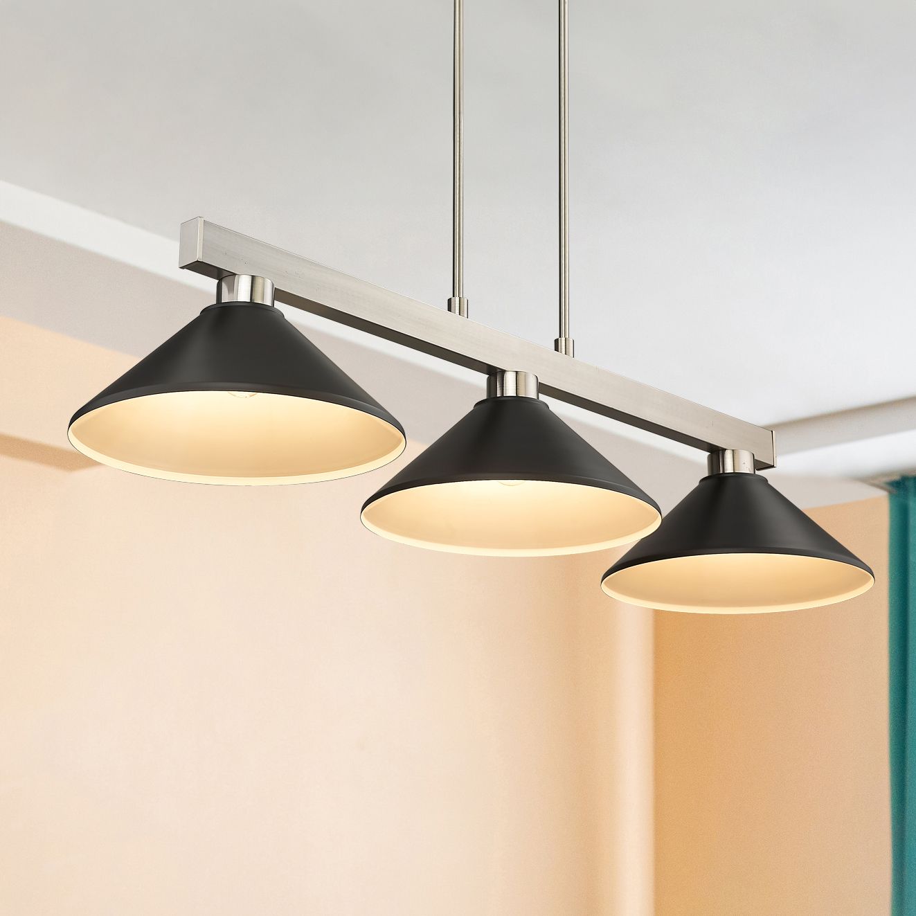 Z-Lite Cobalt Brushed Nickel Collection