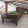 4_Z-Lite Cordon 81 3/4" Wide Bronze 4-Light Billiard Pendant more views