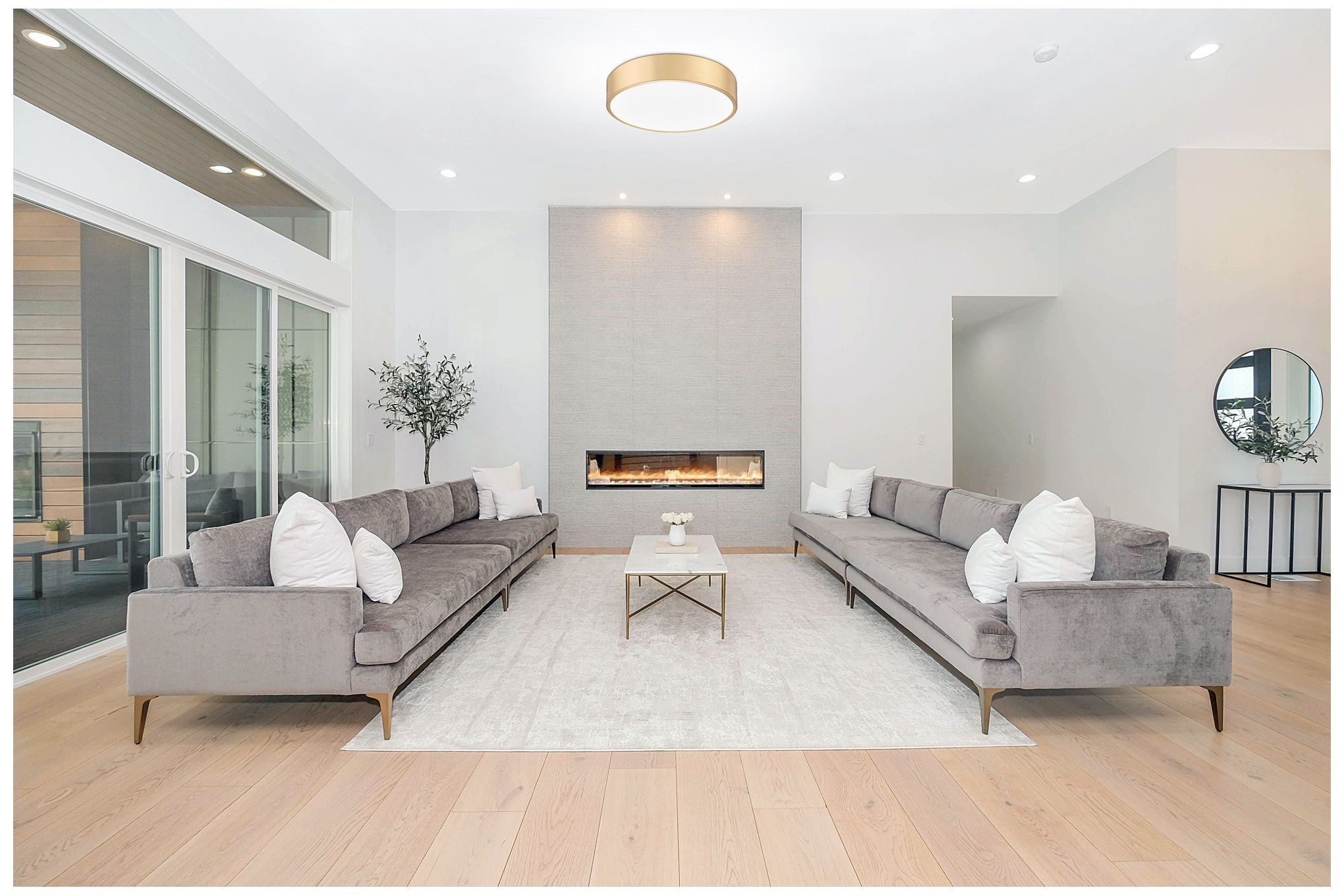 Image 2 Z-Lite Coronado 20" Wide Modern Gold LED Ceiling Light more views