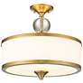 3_Z-Lite Cosmopolitan 15 3/4" Heritage Brass White Glass Ceiling Light