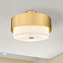 2_Z-Lite Counterpoint 18" Wide Modern Gold Steel Drum Ceiling Light