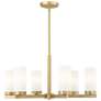 1_Z-Lite Danica 26" Wide Modern Gold 6-Light Chandelier