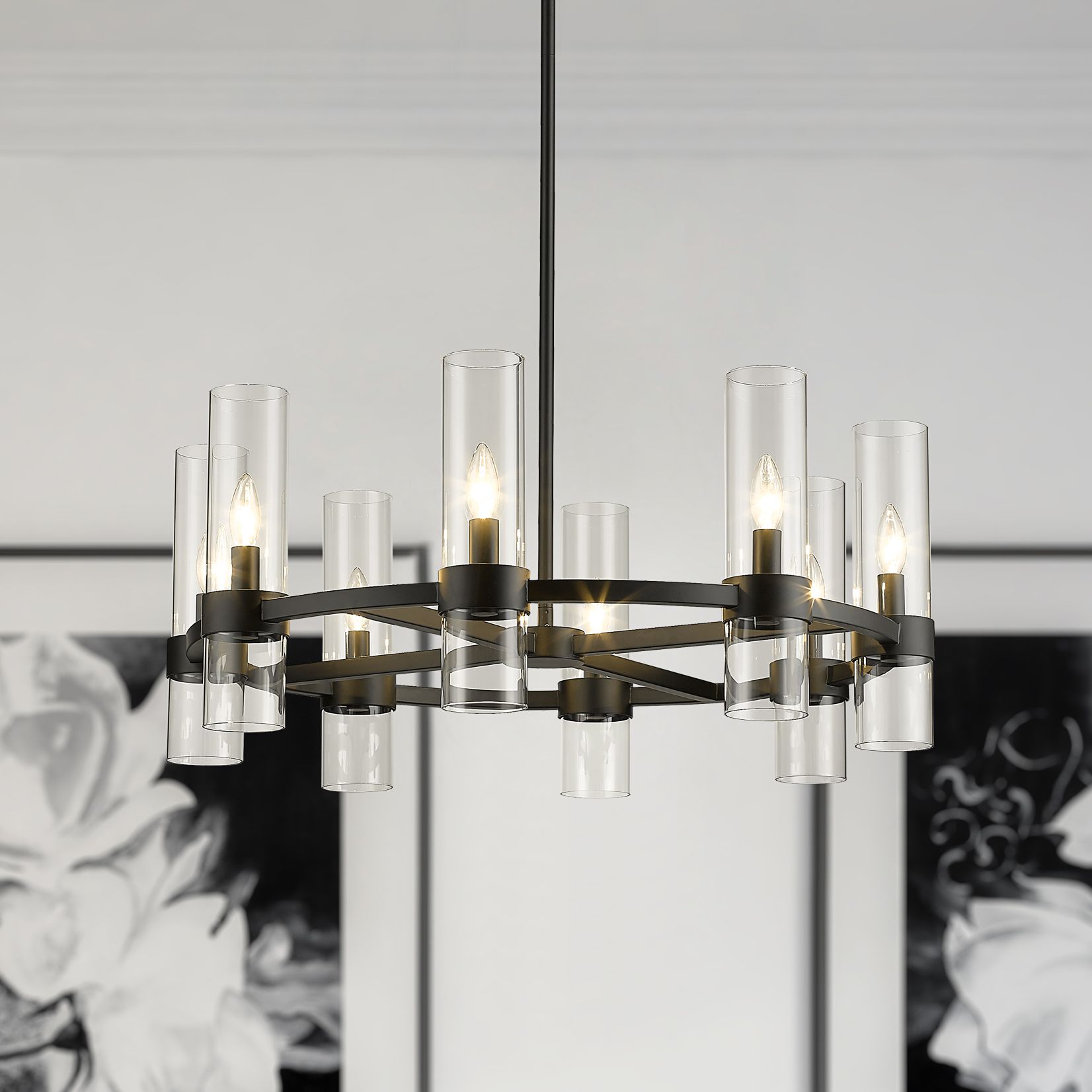 Z-Lite Datus Black Collection