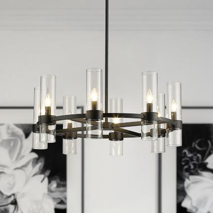 Z-Lite Datus Black Collection