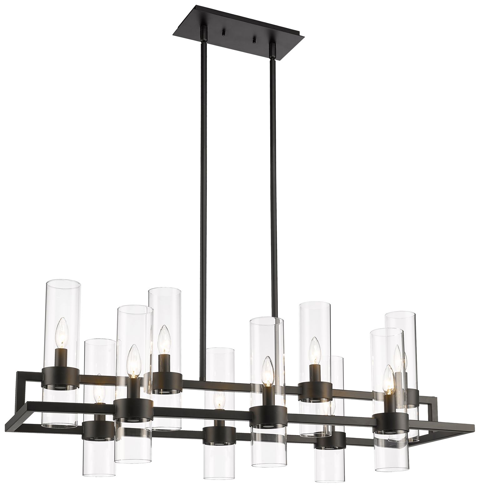 Z-Lite Datus Black Collection
