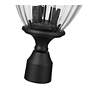 4_Z-Lite Davina 20 1/4" High Black 3-Light Outdoor Post Light more views