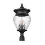 5_Z-Lite Davina 25 1/4" High Black 4-Light Outdoor Post Light more views
