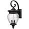 Z-Lite Davina 28" High Black 4-Light Outdoor Wall Light