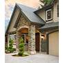 2_Z-Lite Davina 28" High Black 4-Light Outdoor Wall Light more views