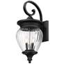 4_Z-Lite Davina 28" High Black 4-Light Outdoor Wall Light more views