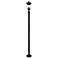Z-Lite Davina 94" High Black Outdoor Post Light with Base