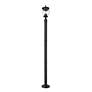 7_Z-Lite Davina 94" High Black Outdoor Post Light with Base more views