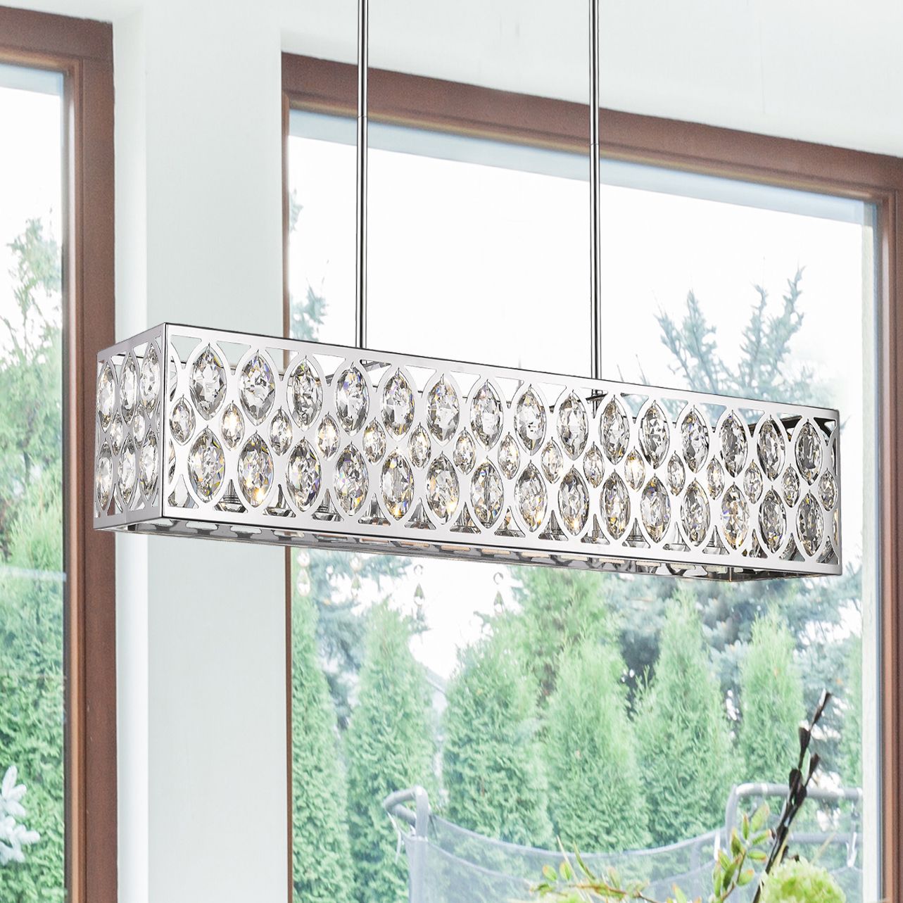 Z-Lite Dealey Chrome Collection