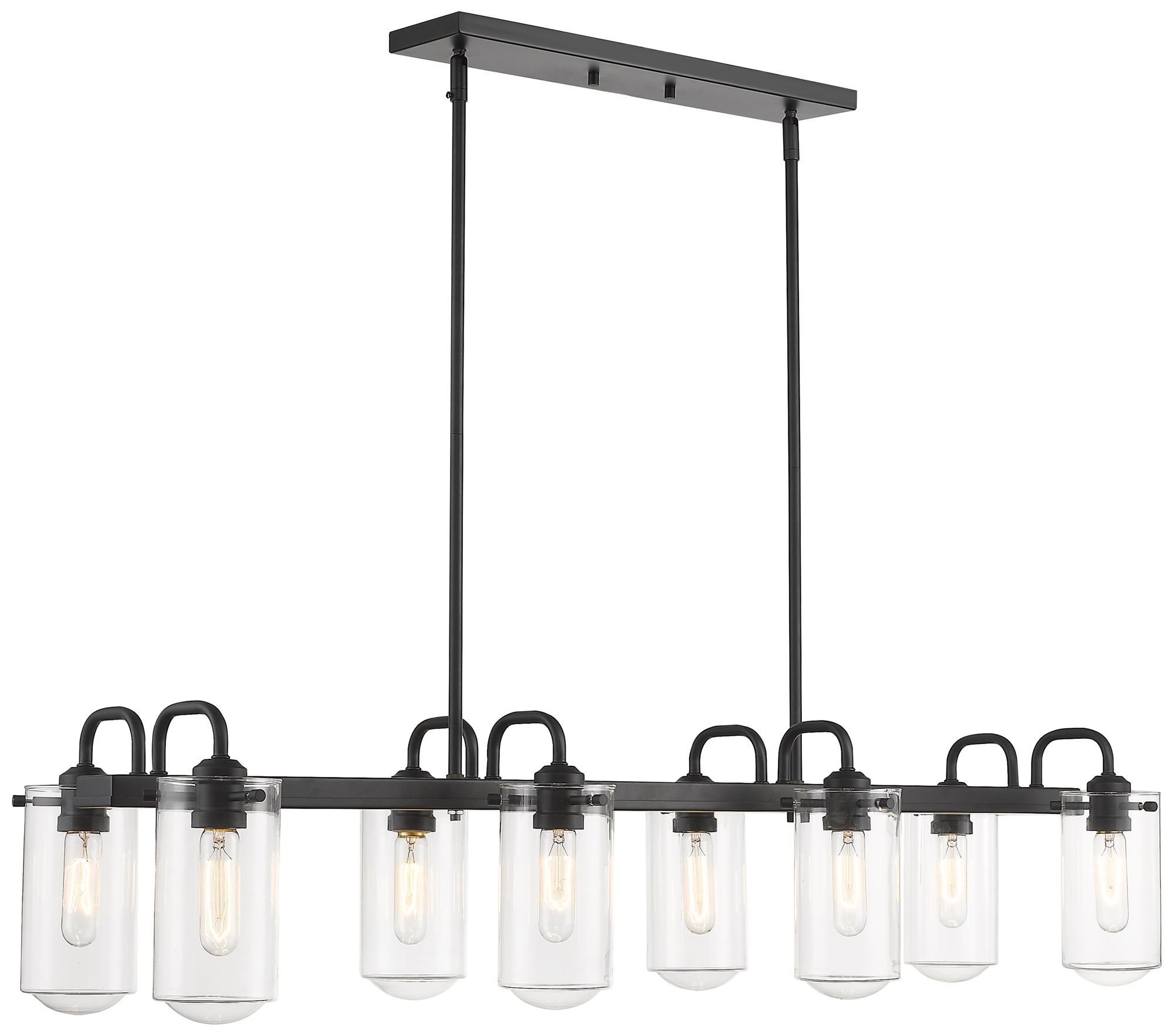 Z-Lite Delaney Black Collection